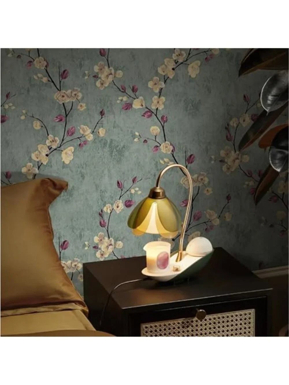 Floral Peel Stick Wallpaper Sage Green Removable Self Adhesive Vinyl Wall Paper